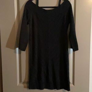 Black dress.